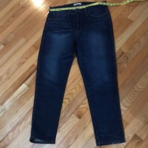 Madewell slim straight 32